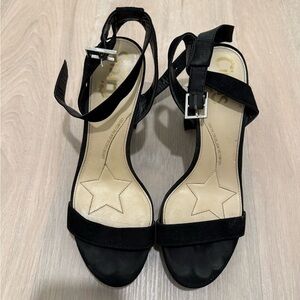 Circus by Sam Edelman Black Strap Heels